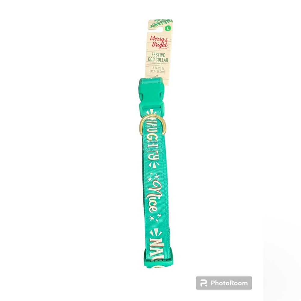 BNWT Naughty/ Nice Dog Collar